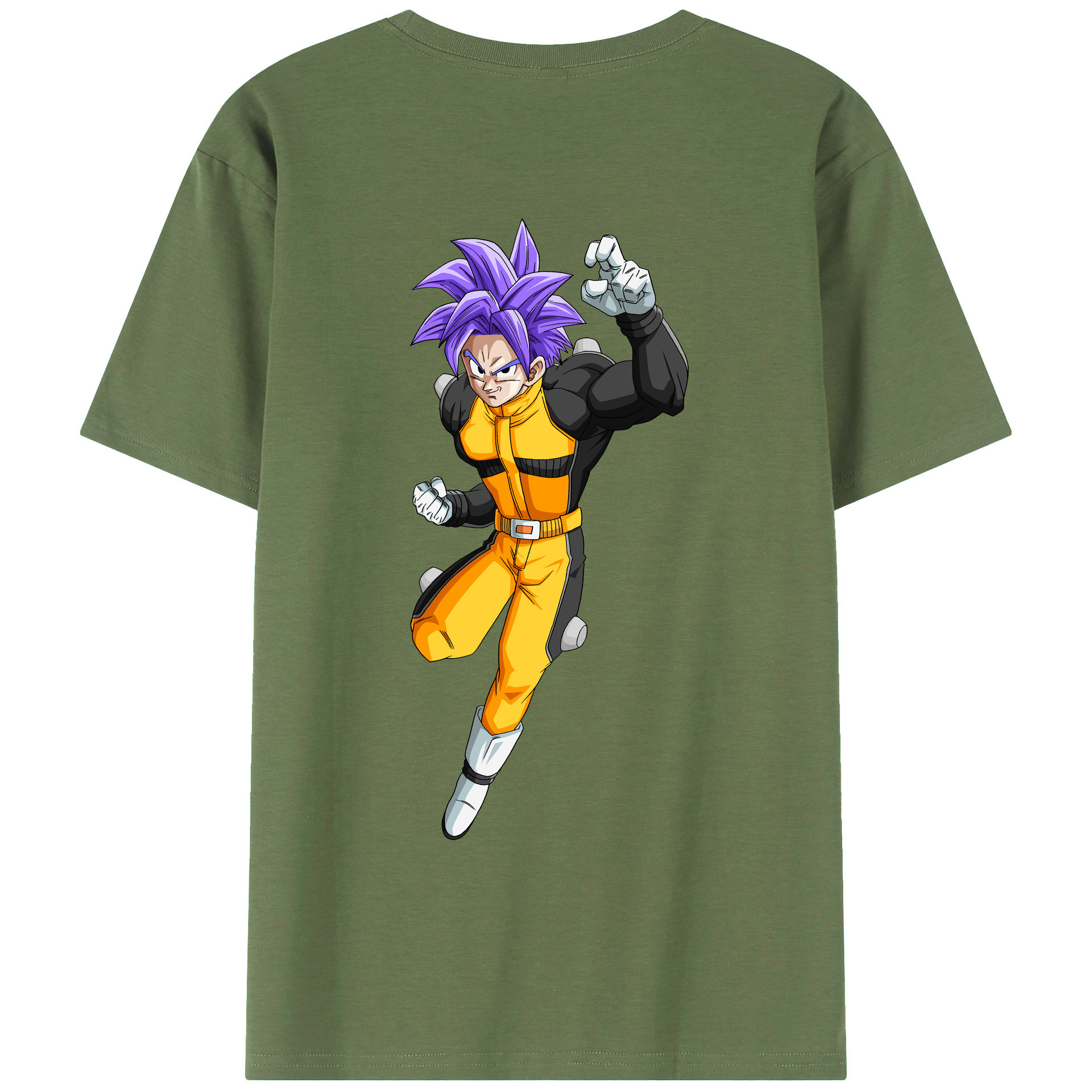 （画像用） ドラゴンボール DRAGON BALL 綿100％ メンズ半袖Tシャツ（バックプリント） 通気性